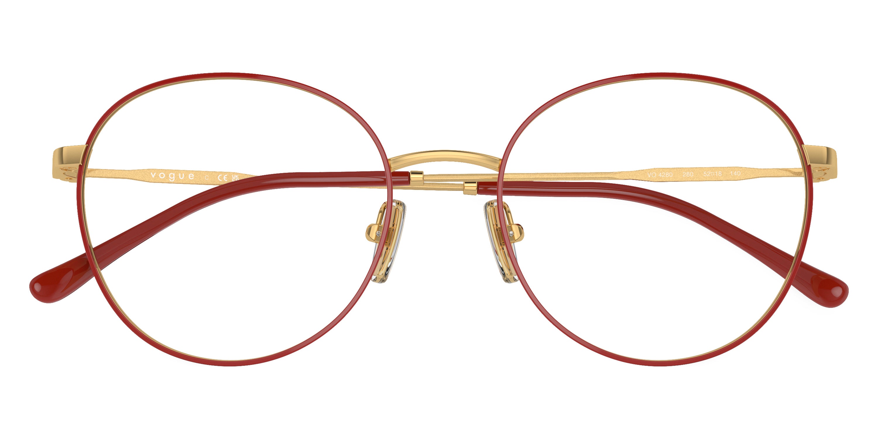 vogue eyewear VO4280 280 50 - Top Red/Gold