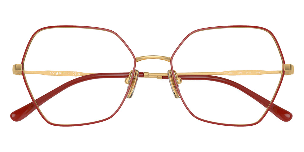 vogue eyewear VO4281 280 52 - Top Red/Gold