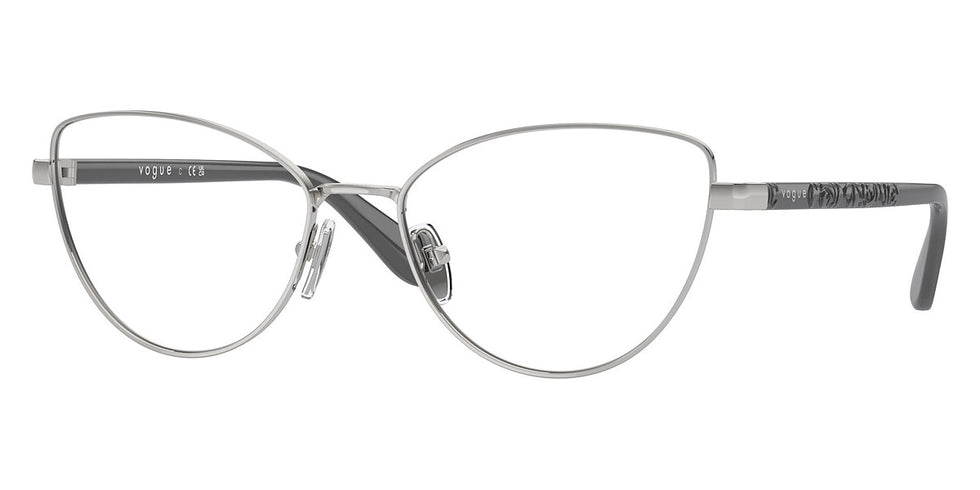 vogue eyewear VO4285 323 53 - Silver/Full Dark Gray