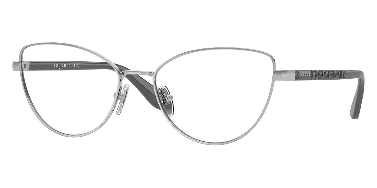 vogue eyewear VO4285 323 53 - Silver/Full Dark Gray
