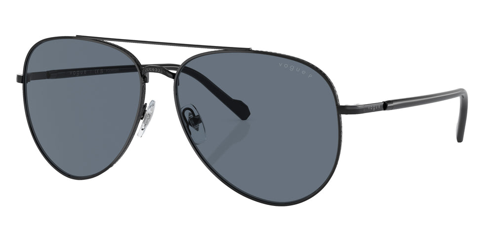 vogue eyewear VO4290S 352/4Y 60 - Black / Blue Polarized #id:vo4290s3524y_s:100105