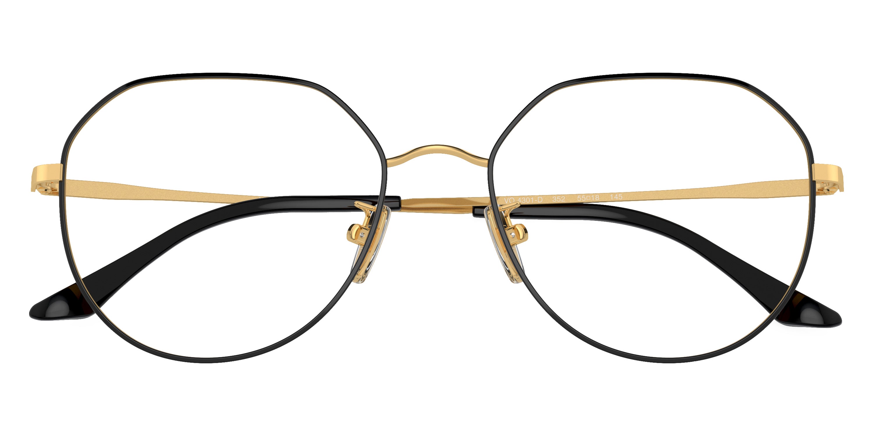 vogue eyewear VO4301D 352 55 - Top Black/Gold