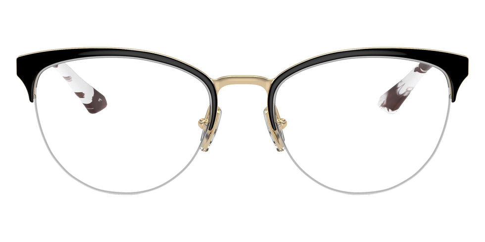 vogue eyewear VO4304 352 51 - Top Black/Pale Gold/Ivory Tortoise