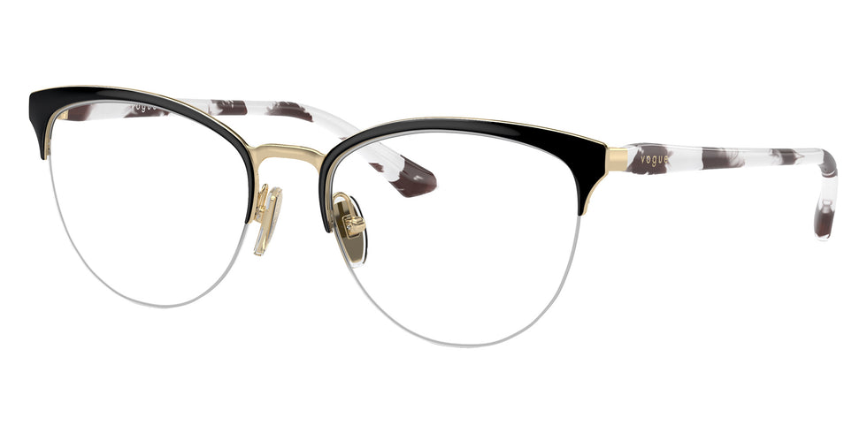 vogue eyewear VO4304 352 53 - Top Black/Pale Gold #id:vo4304352_s:100105