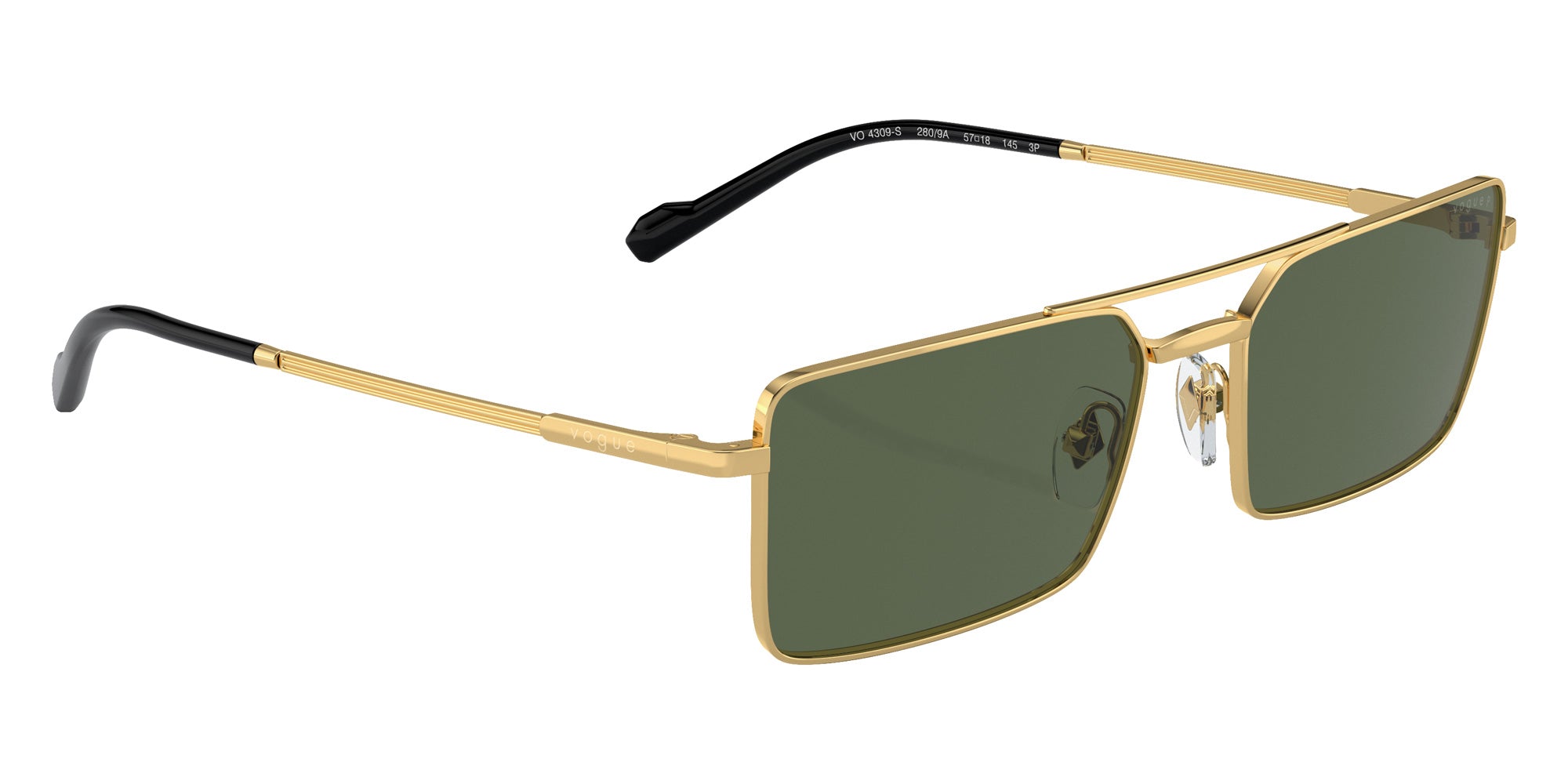 vogue eyewear VO4309S 280/9A 57 - Gold / Dark Green Polarized #id:vo4309s2809a_s:100120