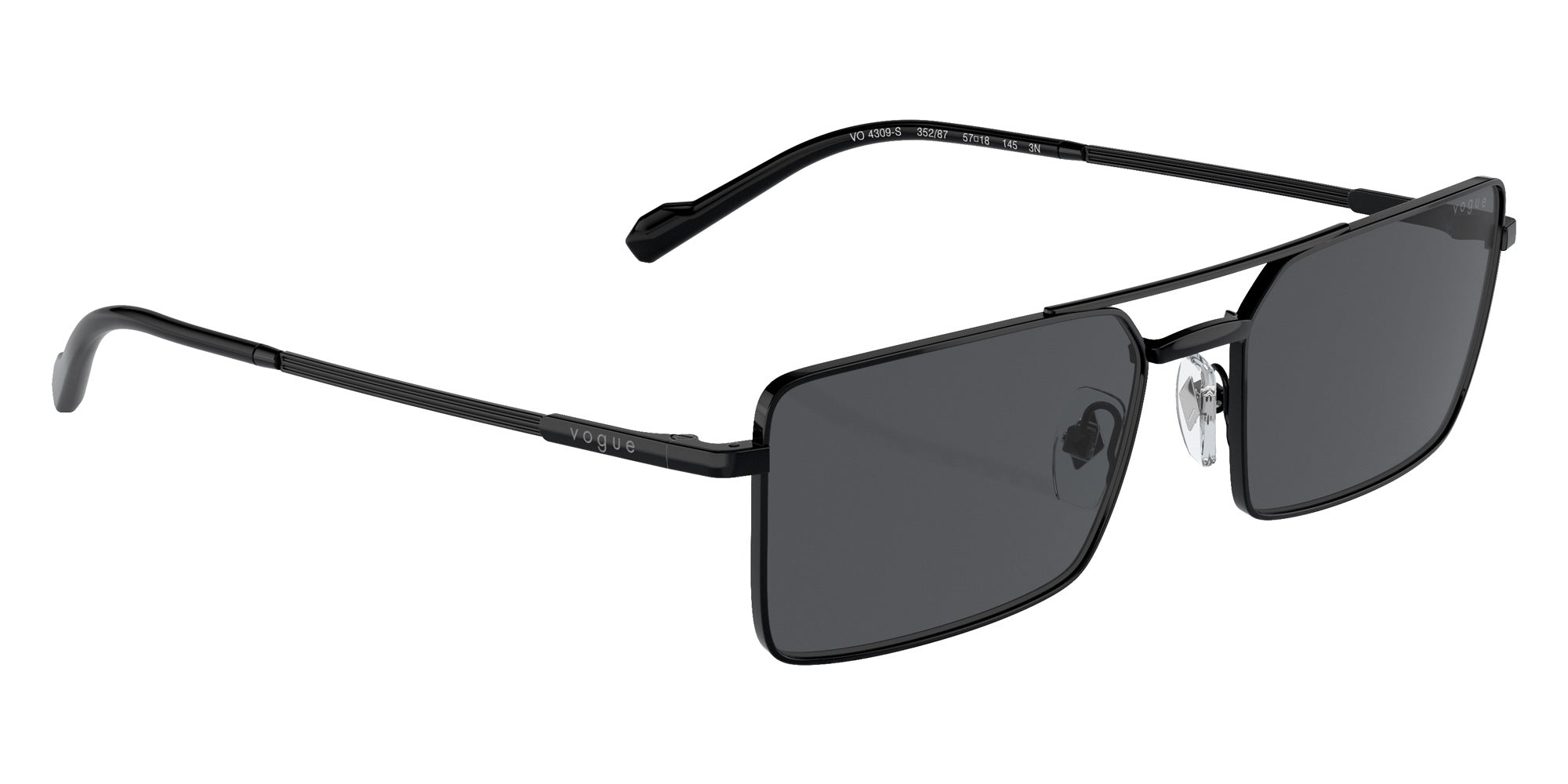 vogue eyewear VO4309S 352/87 55 - Black / Dark Gray #id:vo4309s35287_s:102120