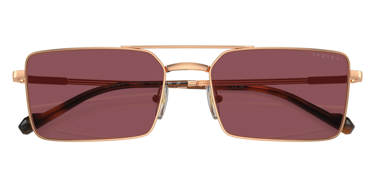 vogue eyewear VO4309S 51525Q 55 - Rose Gold / Purple Polarized #id:vo4309s51525q_s:100125