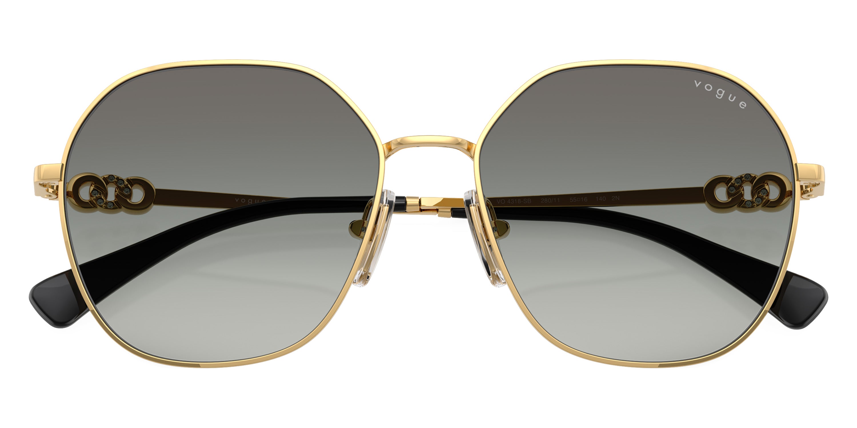 vogue eyewear VO4318SB 280/11 55 - Gold / Gradient Gray