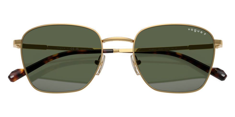 vogue eyewear VO4322S 280/9A 53 - Gold / Dark Green Polarized
