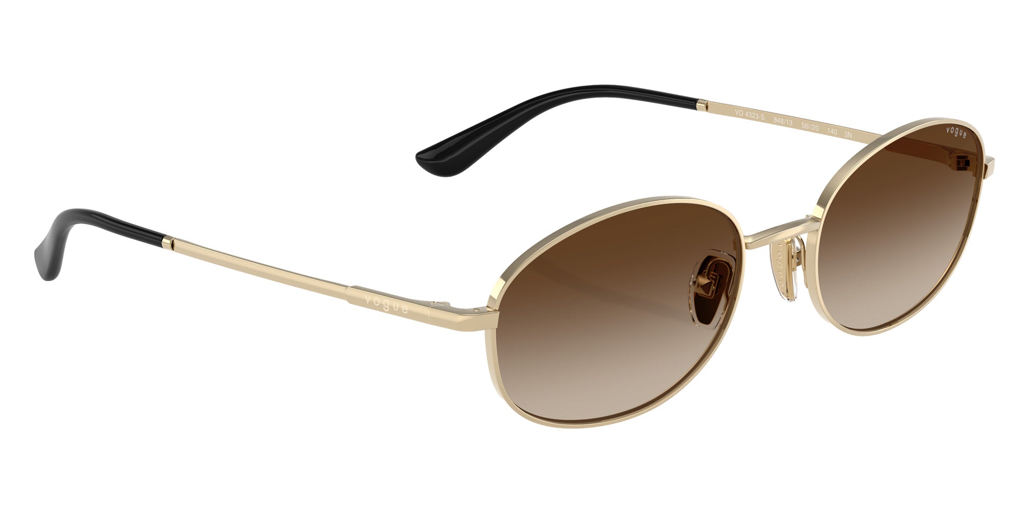 vogue eyewear VO4323S 848/13 56 - Pale Gold / Gradient Dark Brown #id:vo4323s84813_s:102120