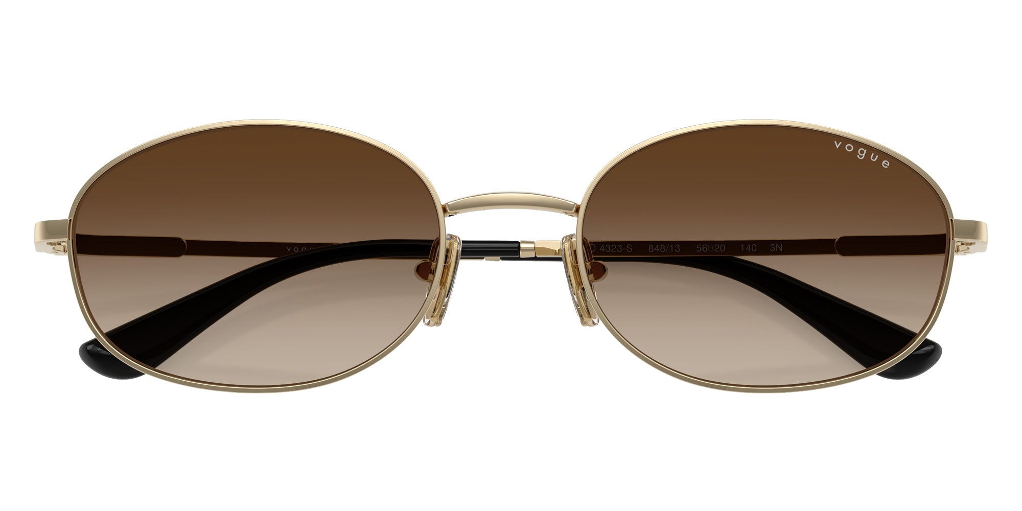vogue eyewear VO4323S 848/13 56 - Pale Gold / Gradient Dark Brown #id:vo4323s84813_s:102125
