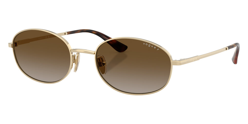 vogue eyewear VO4323S 848/T5 56 - Pale Gold / Gray Gradient Brown Polarized #id:vo4323s848t5_s:104105