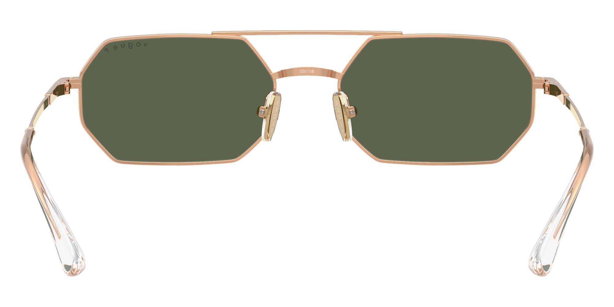 vogue eyewear VO4329S 51529A 55 - Rose Gold / Dark Green Polarized #id:vo4329s51529a_s:100115