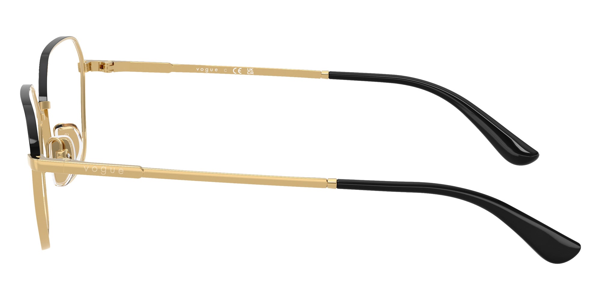 vogue eyewear VO4334 5210 54 - Gold/Top Black #id:vo43345210_s:100110