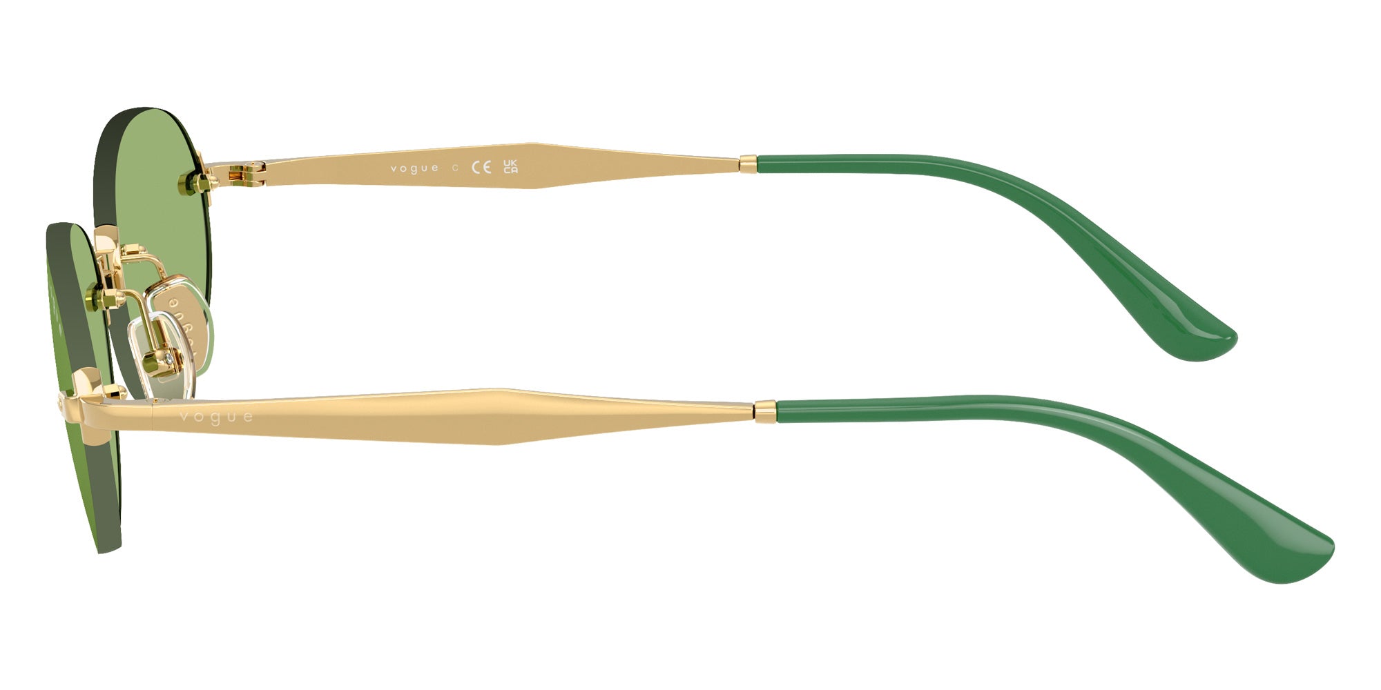 vogue eyewear VO4342S 280/2 55 - Gold / Green #id:vo4342s2802_s:100110