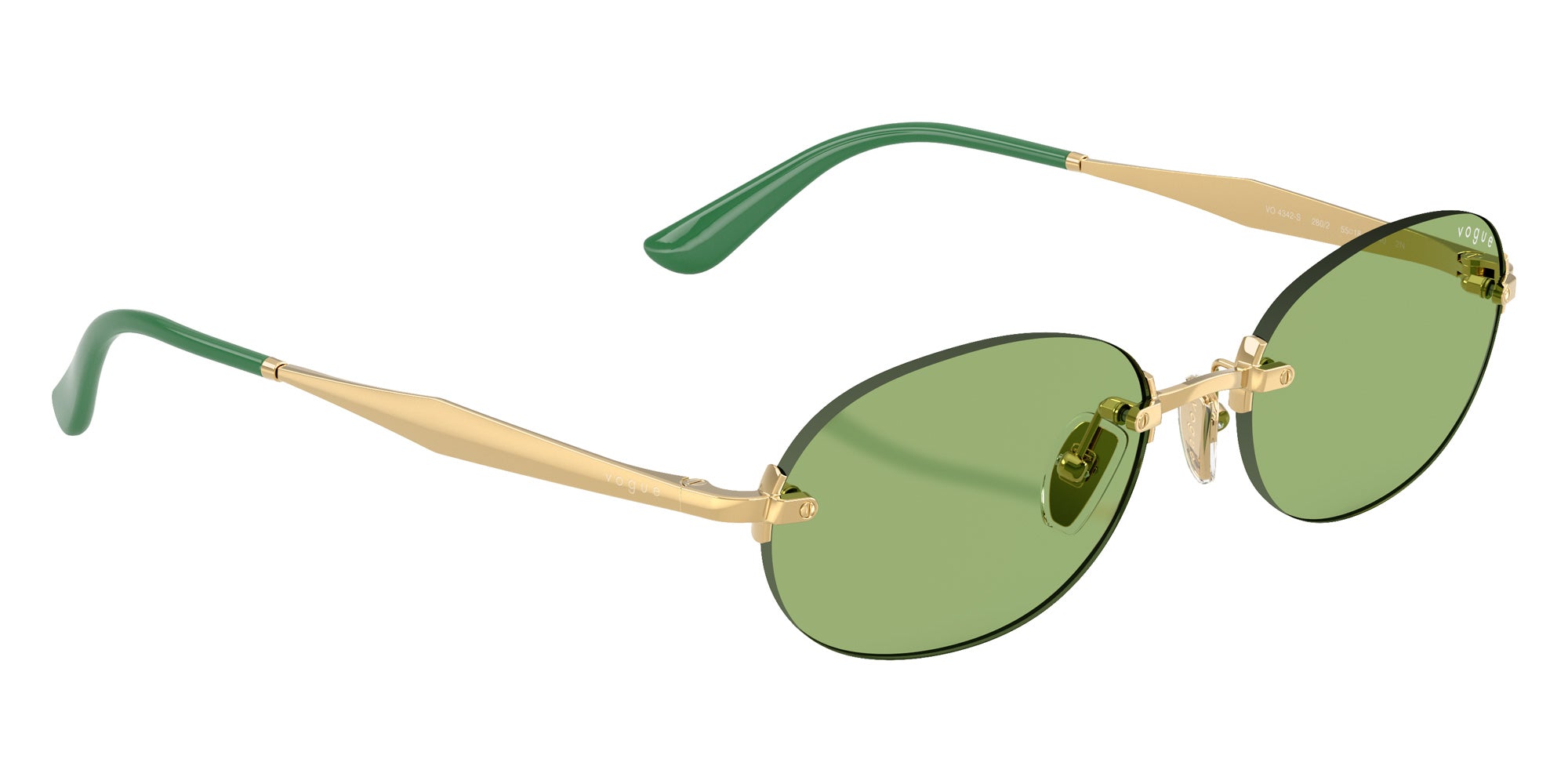 vogue eyewear VO4342S 280/2 55 - Gold / Green #id:vo4342s2802_s:100120