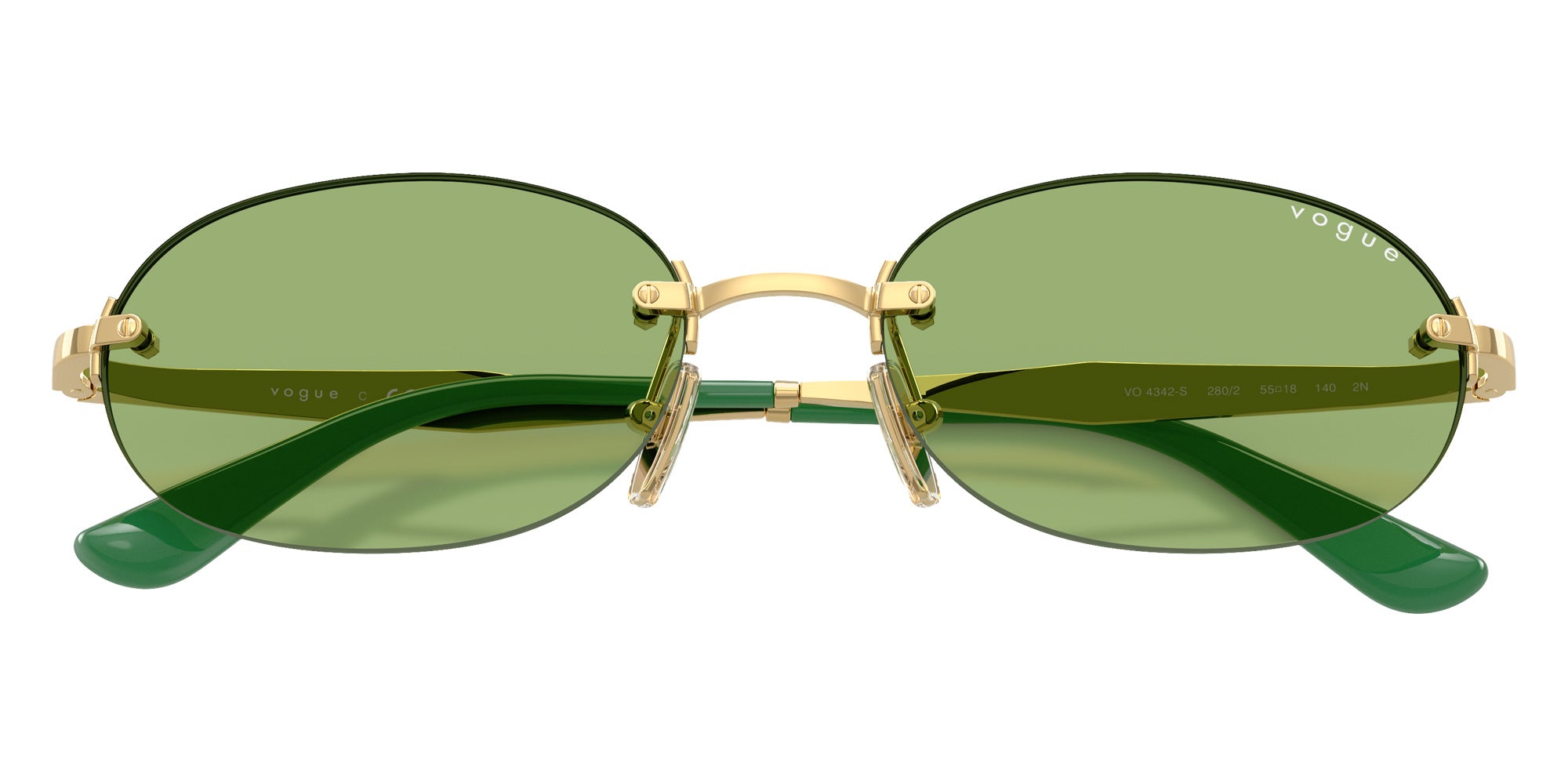 vogue eyewear VO4342S 280/2 55 - Gold / Green #id:vo4342s2802_s:100125
