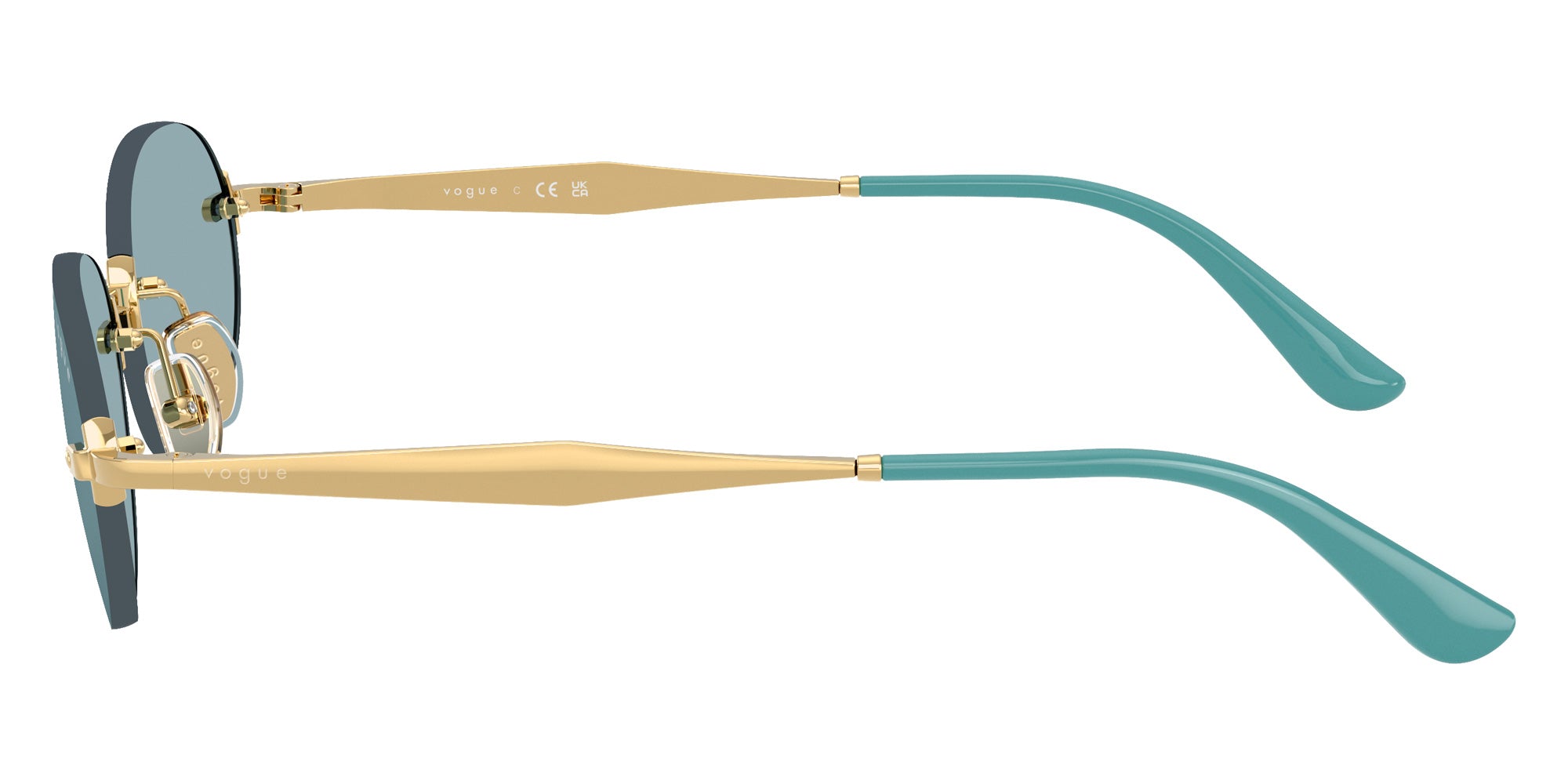 vogue eyewear VO4342S 280/80 55 - Gold / Blue #id:vo4342s28080_s:102110