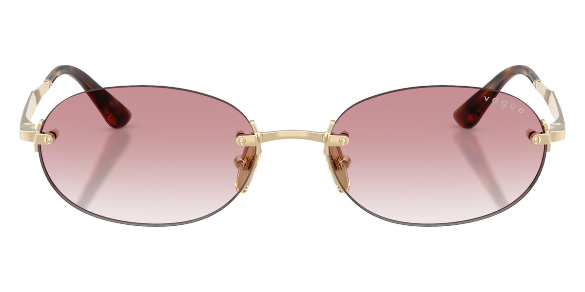 vogue eyewear VO4342S 848/3B 55 - Pale Gold / Clear Gradient Pink #id:vo4342s8483b_s:102100