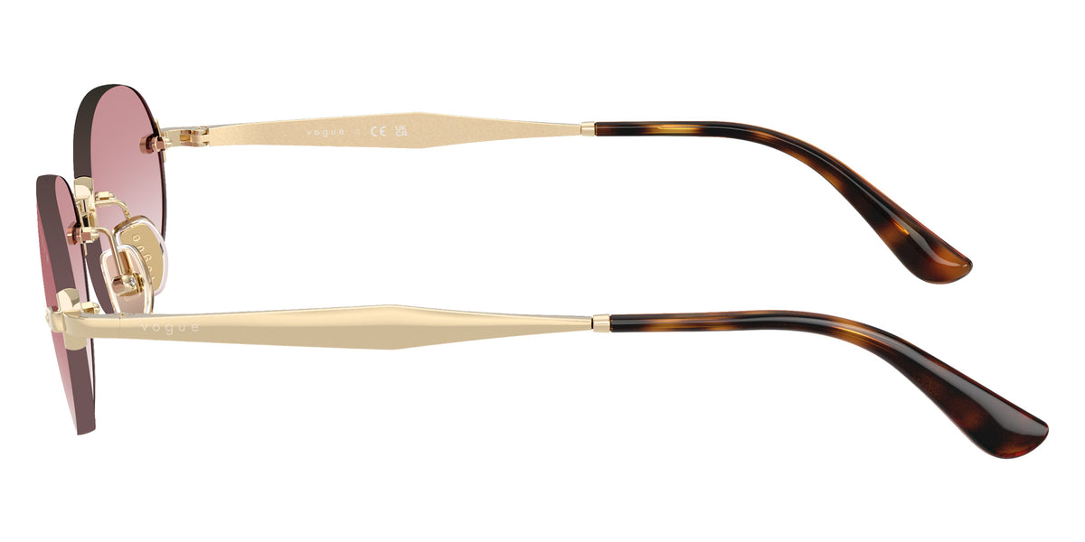vogue eyewear VO4342S 848/3B 55 - Pale Gold / Clear Gradient Pink #id:vo4342s8483b_s:102110