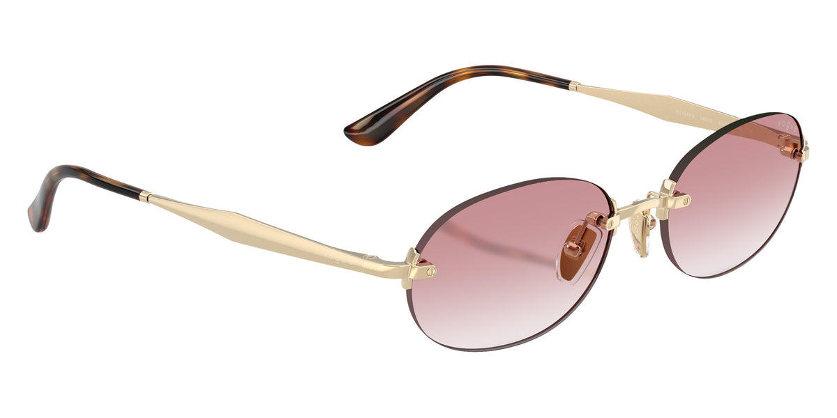 vogue eyewear VO4342S 848/3B 55 - Pale Gold / Clear Gradient Pink #id:vo4342s8483b_s:102120
