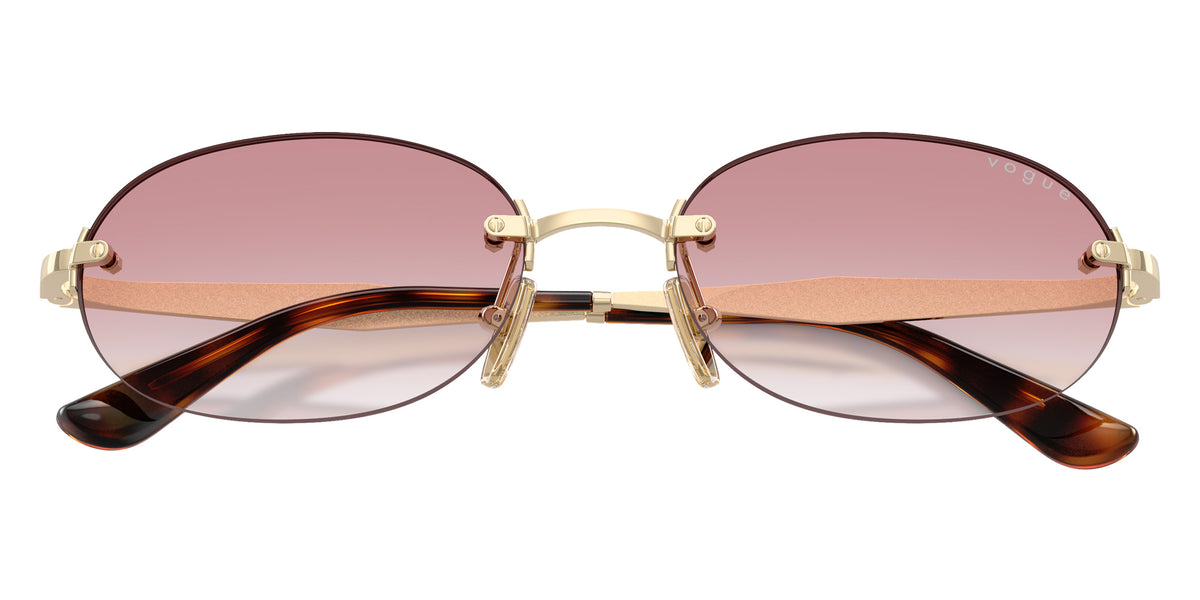 vogue eyewear VO4342S 848/3B 55 - Pale Gold / Clear Gradient Pink #id:vo4342s8483b_s:102125