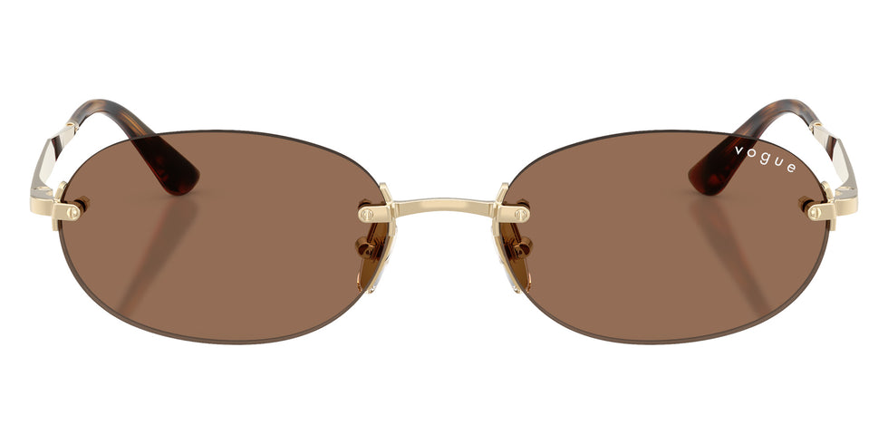 vogue eyewear VO4342S 848/73 55 - Pale Gold / Dark Brown #id:vo4342s84873_s:106100