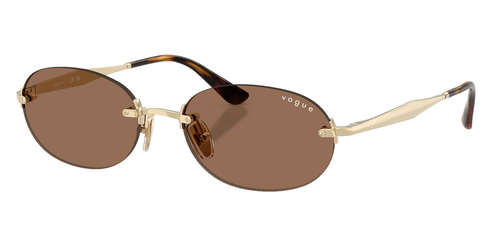 vogue eyewear VO4342S 848/73 55 - Pale Gold / Dark Brown #id:vo4342s84873_s:106105