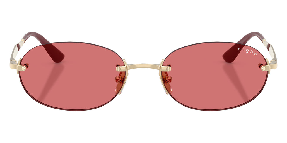 vogue eyewear VO4342S 848/75 55 - Pale Gold / Red #id:vo4342s84875_s:108100