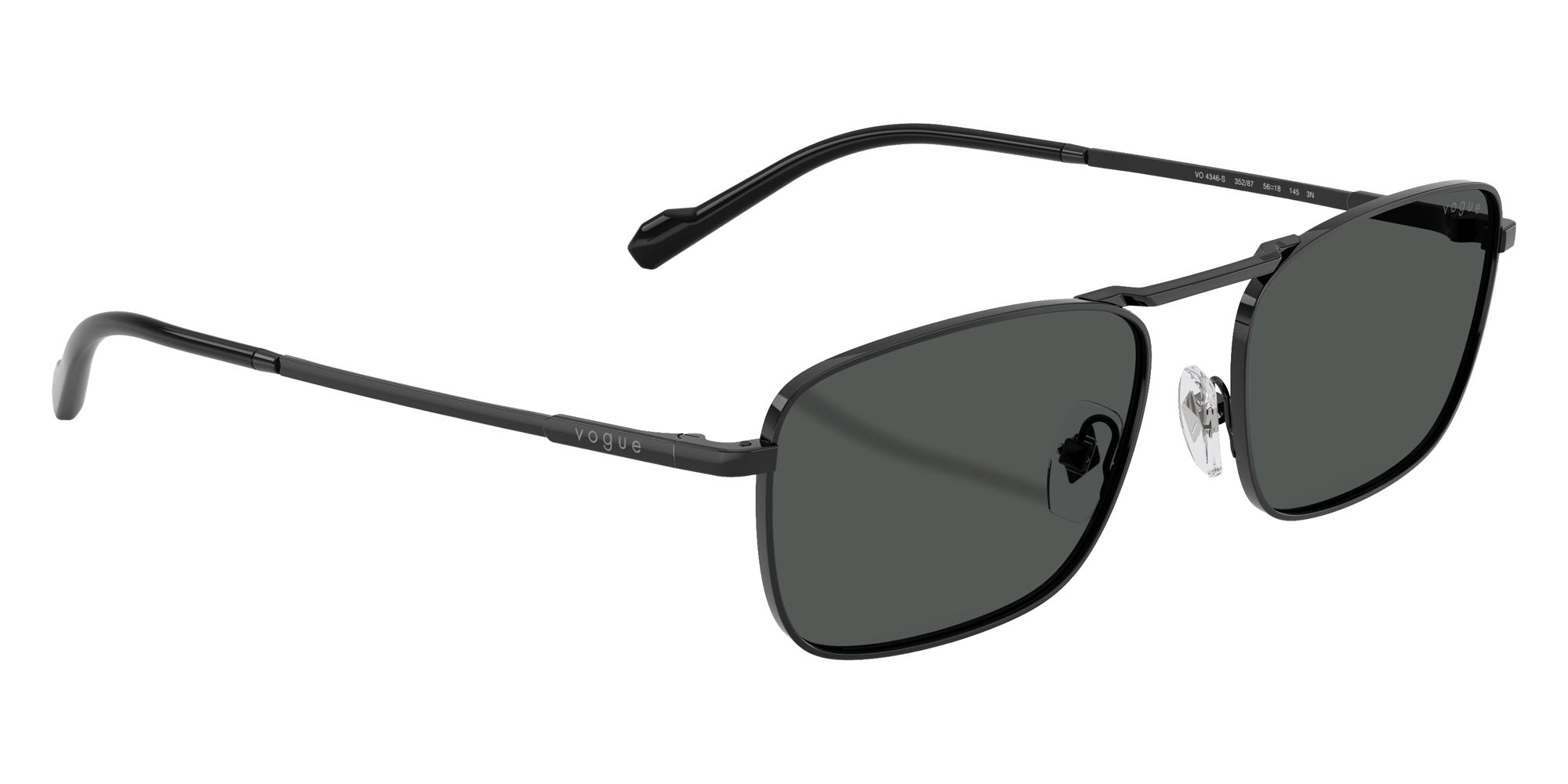 vogue eyewear VO4346S 352/87 56 - Black / Dark Gray #id:vo4346s35287_s:100120