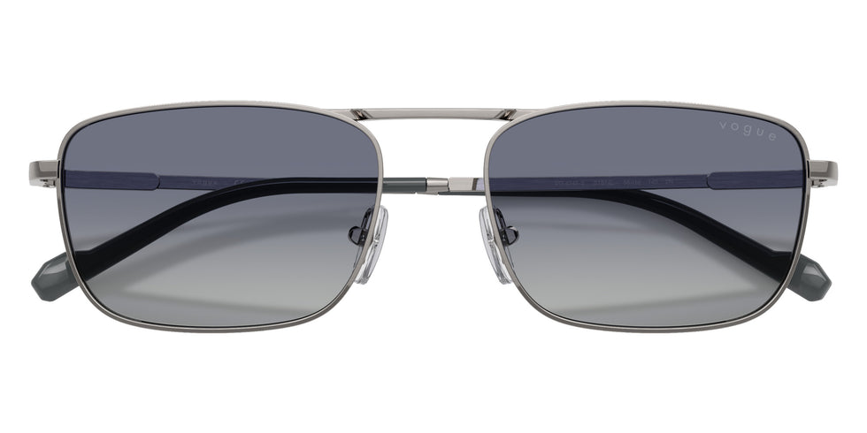 vogue eyewear VO4346S 51874L 56 - Brushed Gunmetal / Gray Gradient Blue #id:vo4346s51874l_s:106125