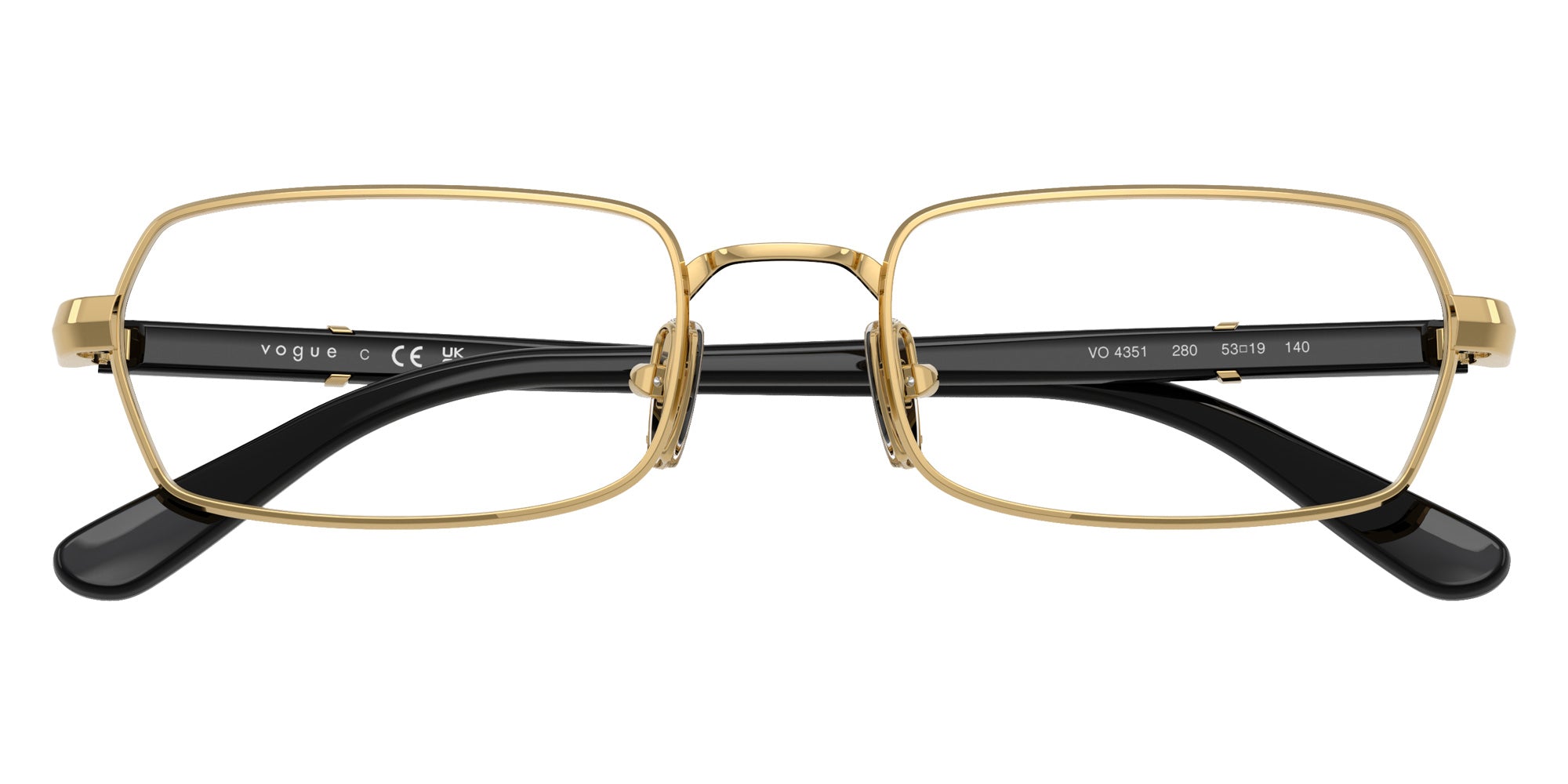 vogue eyewear VO4351 280 53 - Gold #id:vo4351280_s:100125