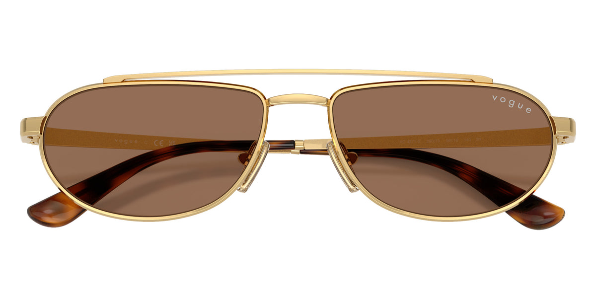 vogue eyewear VO4371S 280/73 56 - Gold / Dark Brown #id:vo4371s28073_s:100125