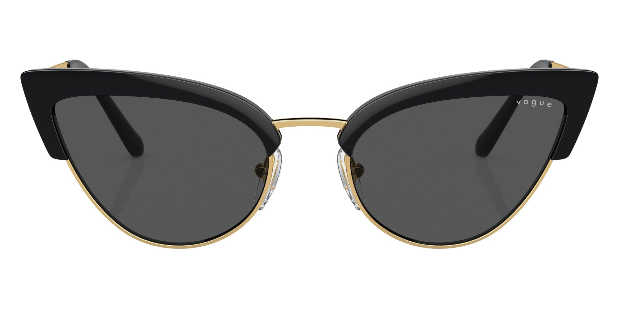 vogue eyewear VO5212S W44/87 55 - Top Black/Gold / Dark Gray #id:vo5212sw4487_s:100100