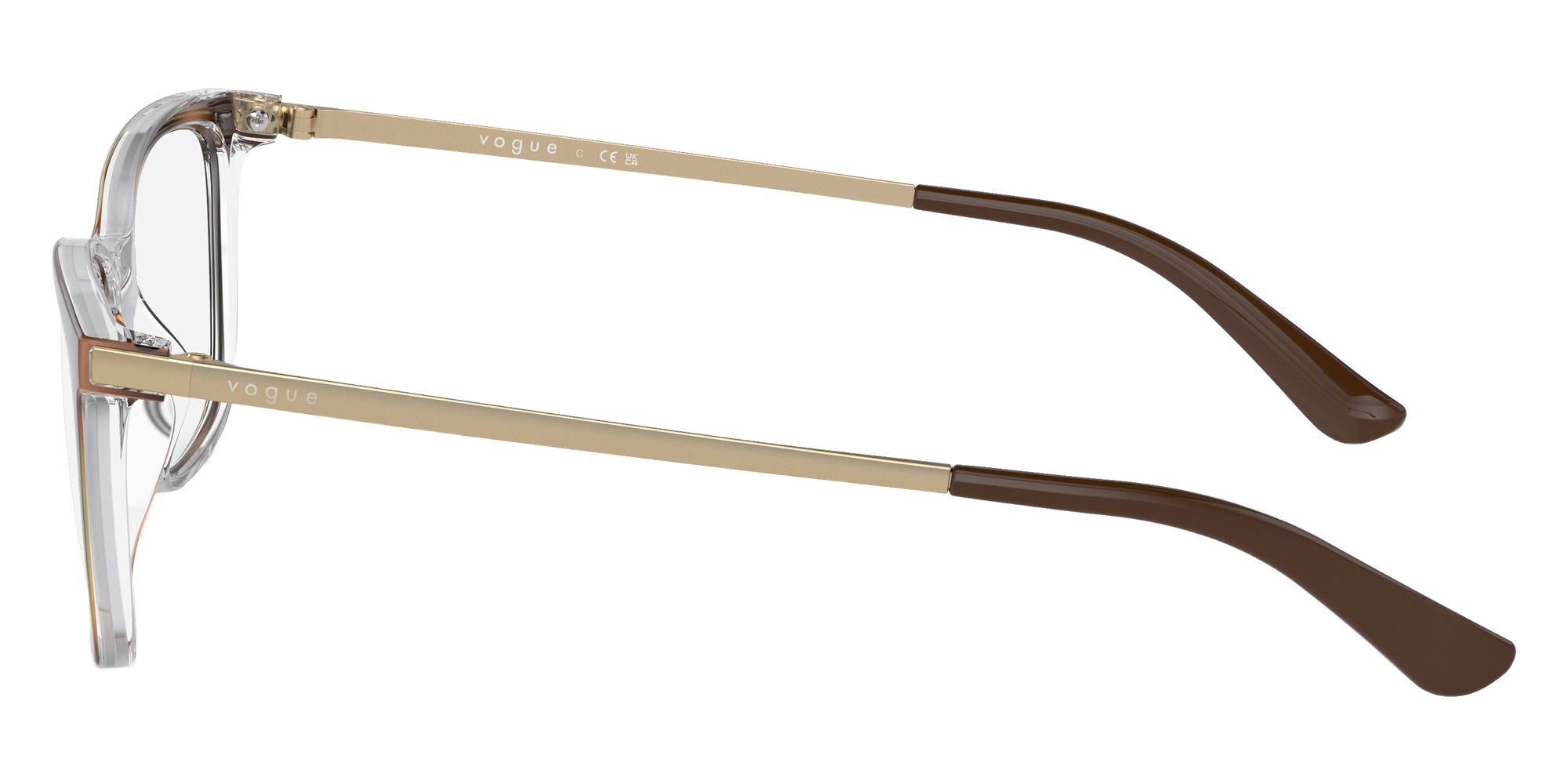vogue eyewear VO5224 1916 53 - Top Light Havana/Transparent #id:vo52241916_s:100110