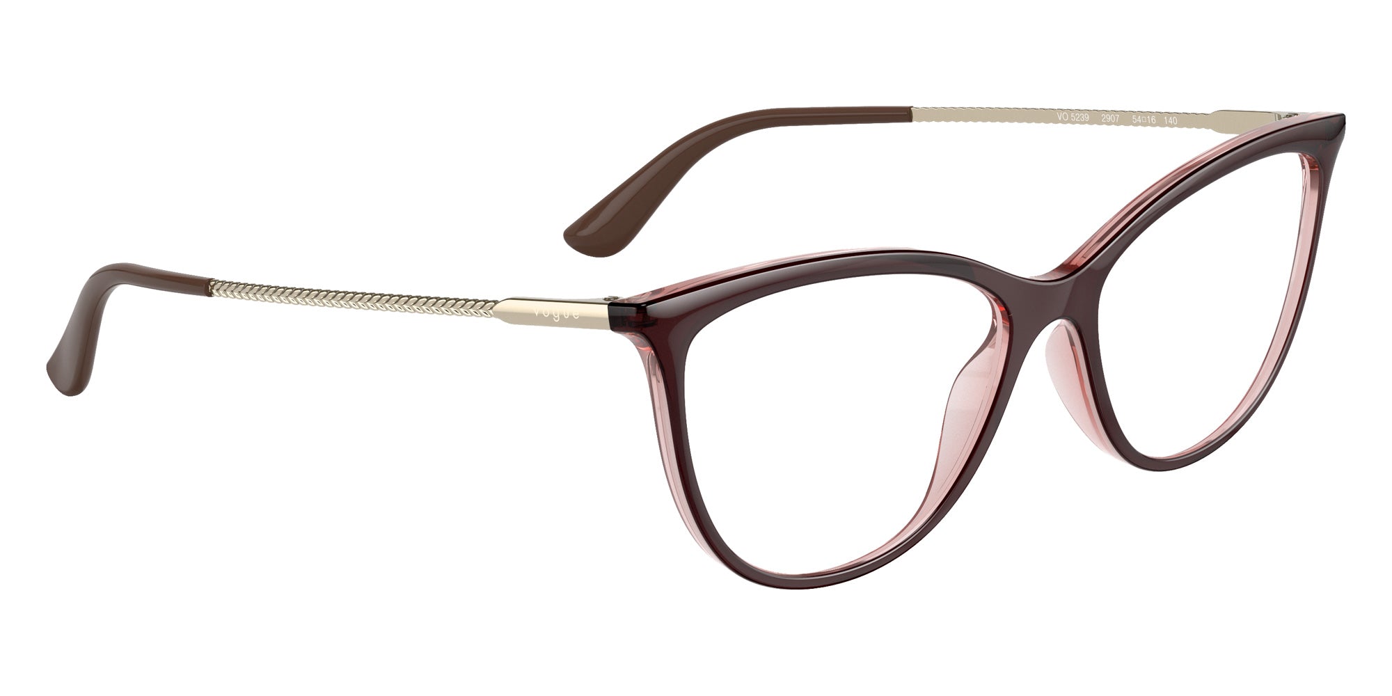 vogue eyewear VO5239 2907 52 - Top Dark Brown/Pink #id:vo52392907_s:100120