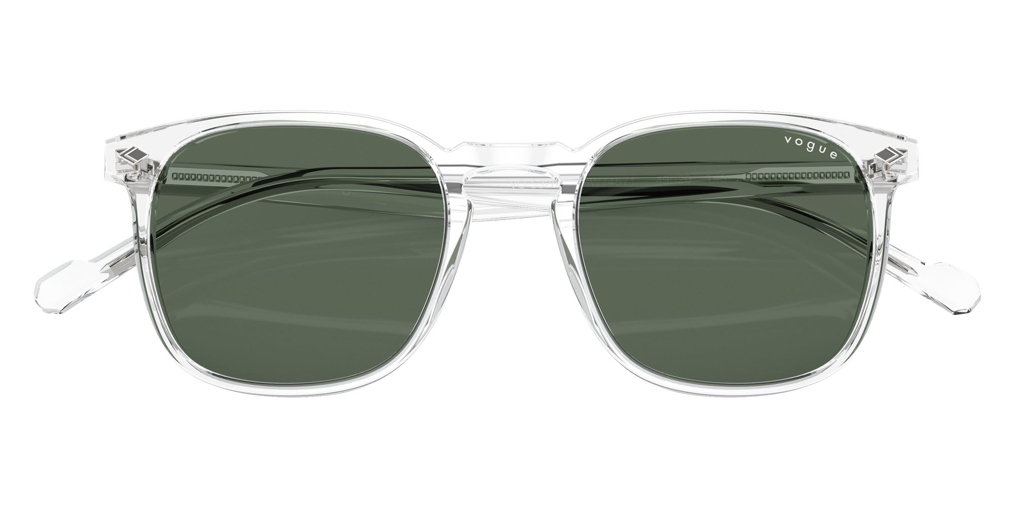vogue eyewear VO5328S W74571 49 - Transparent / Dark Green #id:vo5328sw74571_s:100125