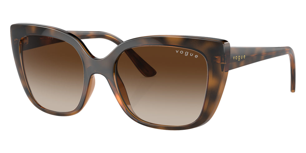 vogue eyewear VO5337S 238613 53 - Dark Havana / Brown Gradient #id:vo5337s238613_s:100105