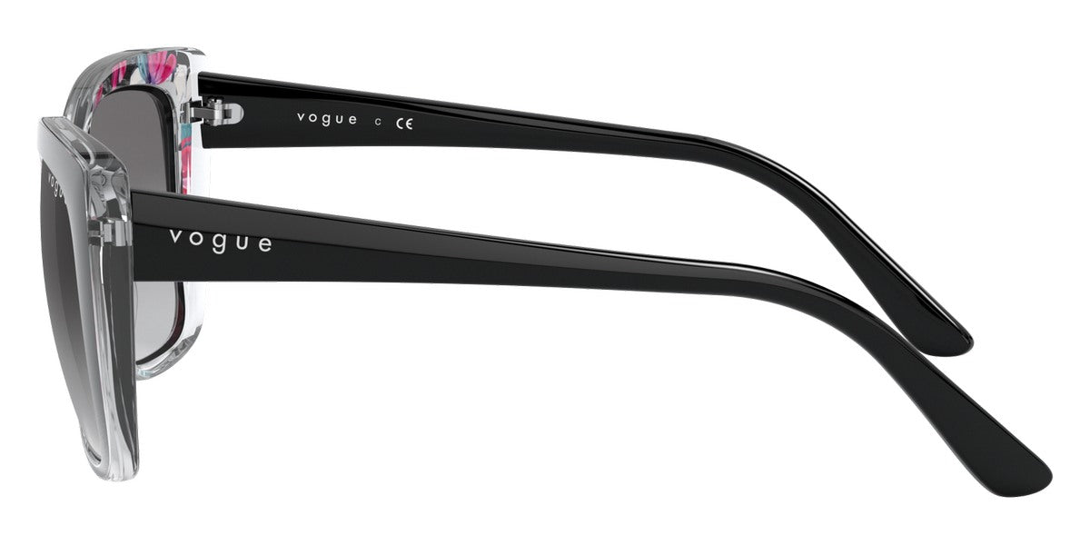 vogue eyewear VO5337S 283911 53 - Top Black / Serigraphy / Gray Gradient