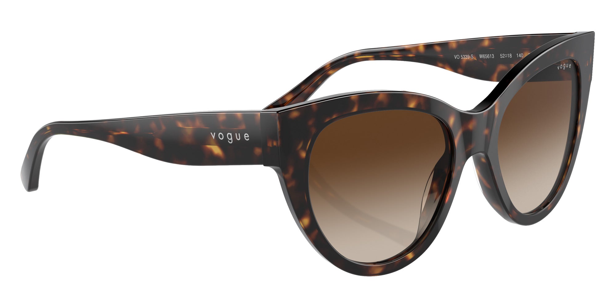 vogue eyewear VO5339S W65613 52 - Dark Havana / Brown Gradient #id:vo5339sw65613_s:100120