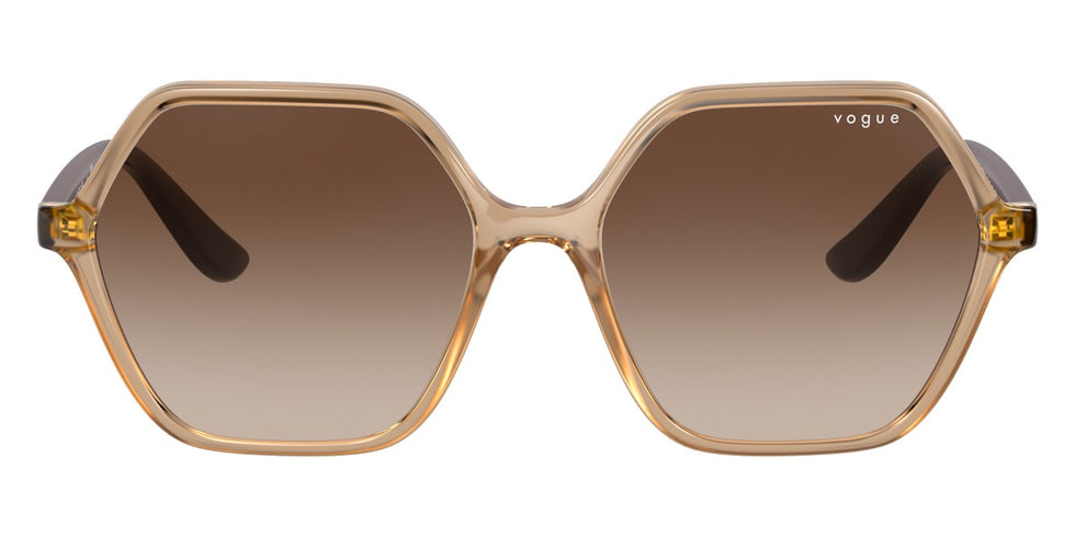 vogue eyewear VO5361S 282613 55 - Transparent Caramel / Brown Gradient