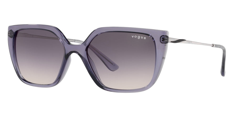 vogue eyewear VO5386S 292636 54 - Transparent Violet / Pink Gradient Dark Gray