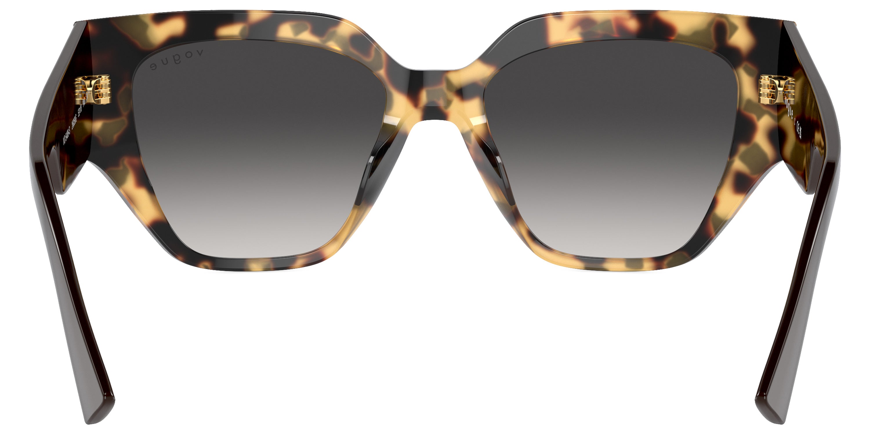 vogue eyewear VO5409S 26058G 52 - Yellow Tortoise/Full Brown / Gray Gradient Black