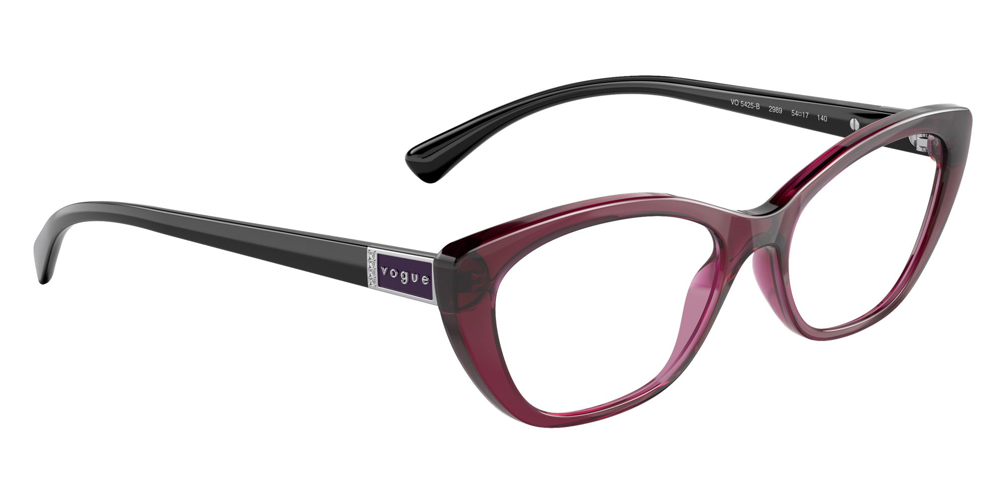 vogue eyewear VO5425B 2989 54 - Transparent Dark Cherry #id:vo5425b2989_s:100120