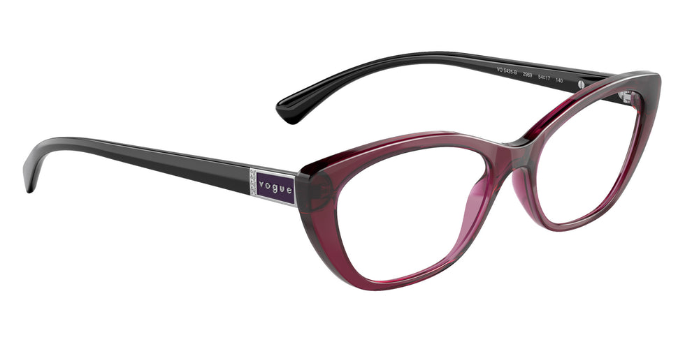 vogue eyewear VO5425B 2989 54 - Transparent Dark Cherry #id:vo5425b2989_s:100120
