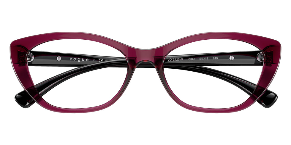 vogue eyewear VO5425B 2989 54 - Transparent Dark Cherry #id:vo5425b2989_s:100125