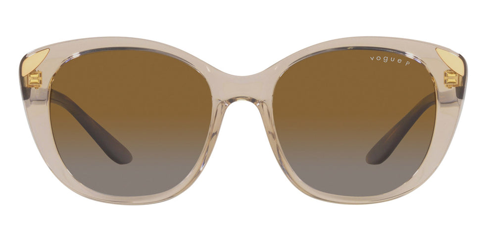 vogue eyewear VO5457S 2990T5 53 - Transparent Caramel / Polarized Brown Gradient
