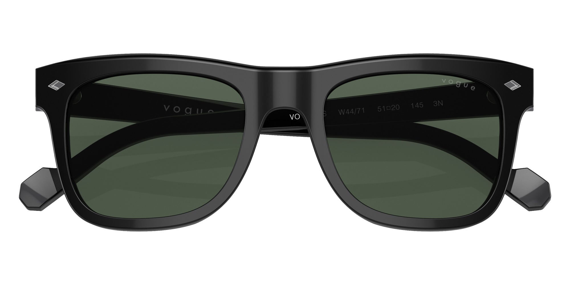 vogue eyewear VO5465S W44/71 51 - Black / Dark Green #id:vo5465sw4471_s:100120