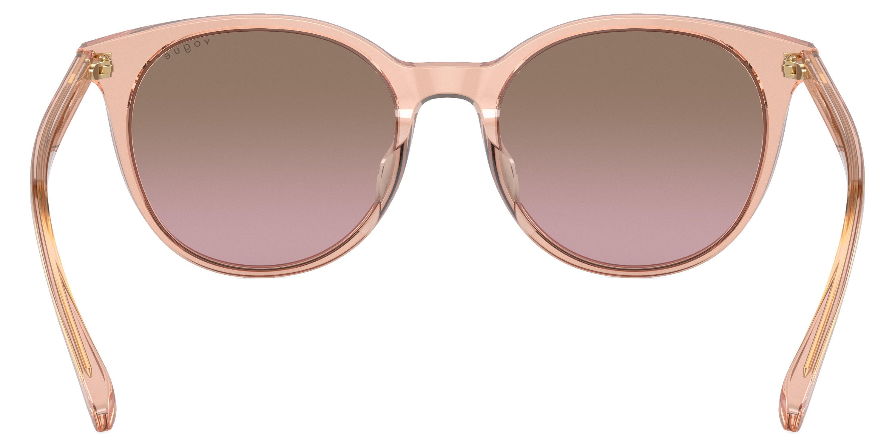 vogue eyewear VO5468SD 295414 56 - Transparent Peach / Violet Gradient Brown