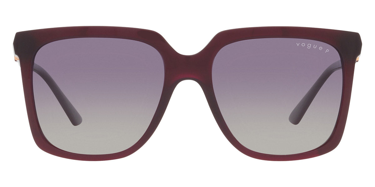 vogue eyewear VO5476SB 29898J 54 - Transparent Cherry / Polarized Gray Gradient Violet